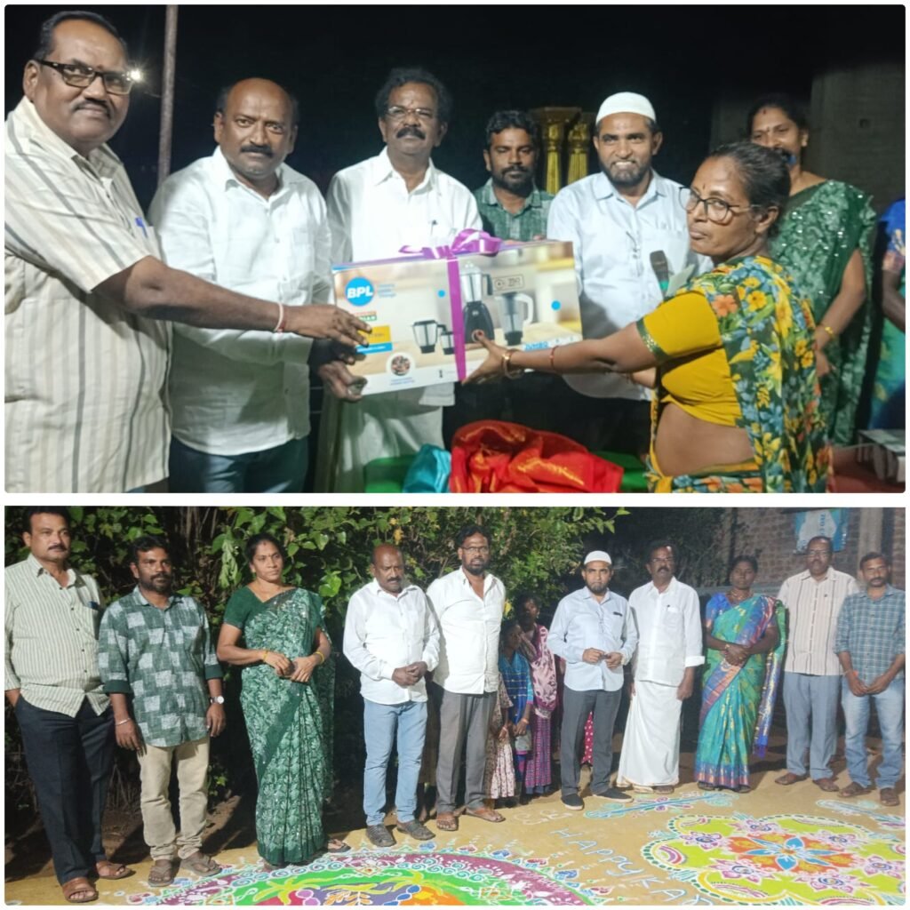 టీడీపీ నేత జలీల్ అహ్మద్ ఆధ్వర్యంలో నార్త్ గిరిజన కాలనీలో అట్టహాసంగా ముగ్గులు పోటీలు