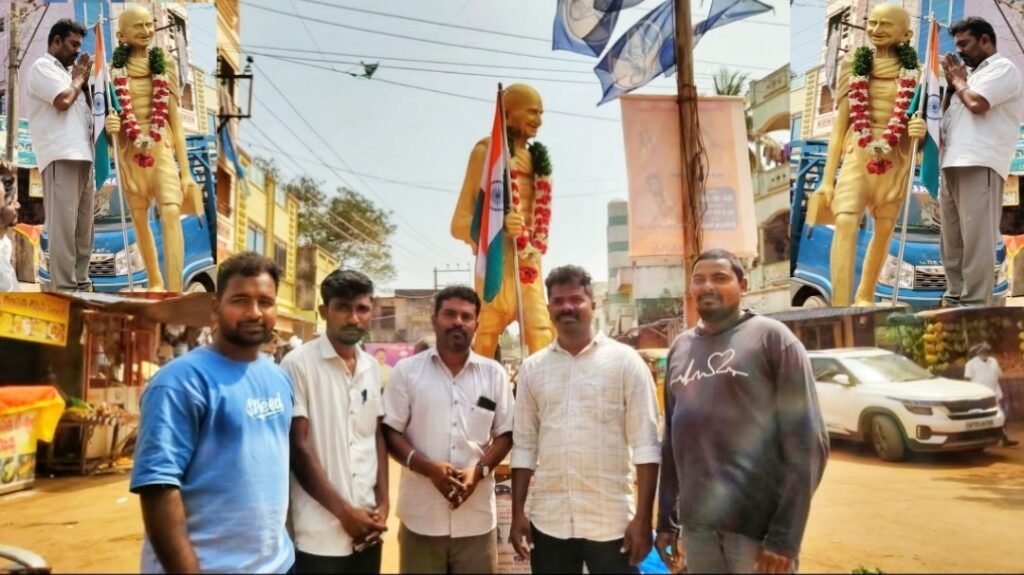 మహాత్మునికి ఘన నివాళులు అర్పించిన కోట తెదేపా నాయకులు