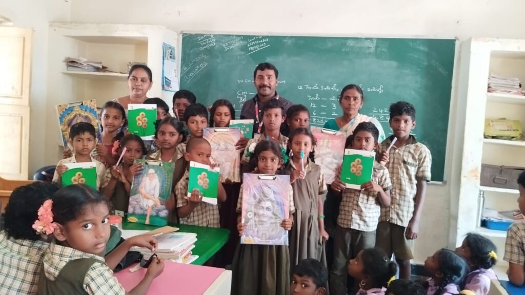 కాకువారిపాలెం ప్రాథమిక పాఠశాలను పరిశీలించిన డైట్ లెక్చరర్ కోట శ్రీనివాసులు