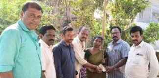 చింతపూడి కోటమ్మ కుటుంబానికి మద్దాలి చారిటబుల్ ట్రస్ట్ ఆర్ధిక సహాయం