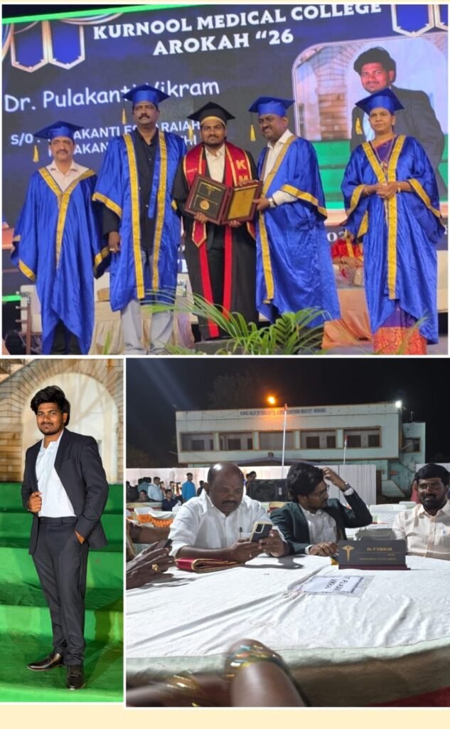 మిట్టవడ్డిపల్లి నుంచి వెలిగిన వైద్య తార – డా. పులకంటి విక్రమ్