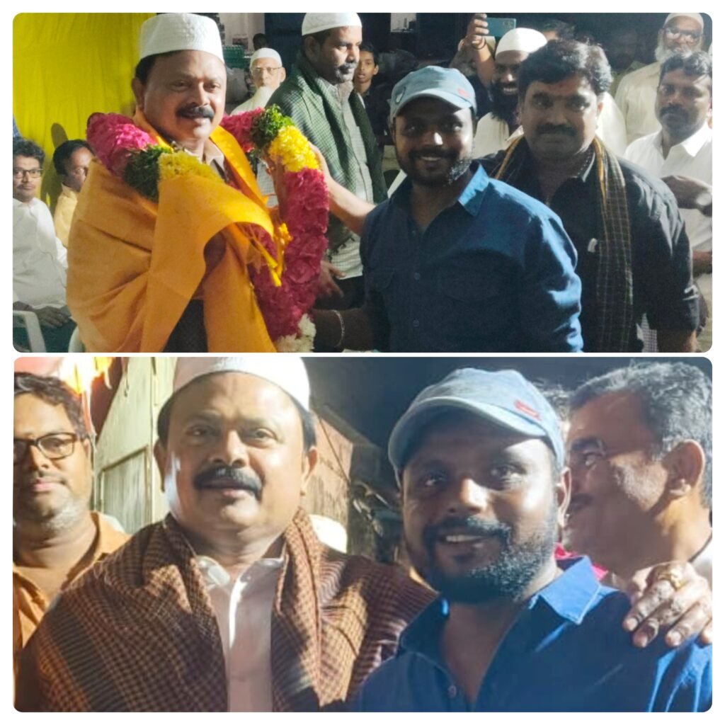 ఎమ్మెల్యే సునీల్ కుమార్ కు ఉగాది రంజాన్ శుభాకాంక్షలు తెలిపిన చంద్రగిరి మధు      