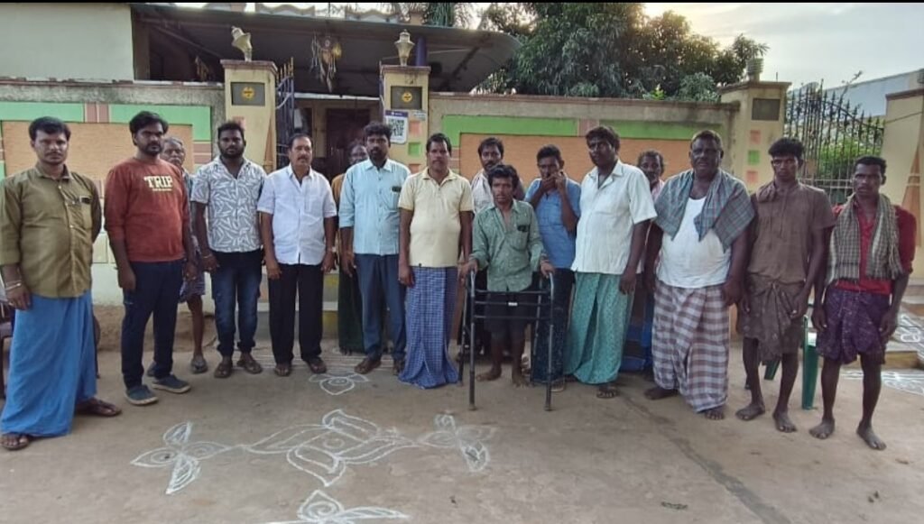 కొత్తపట్నం పంచాయతీలో టీడీపీ నాయకులు విస్తృత పర్యటన