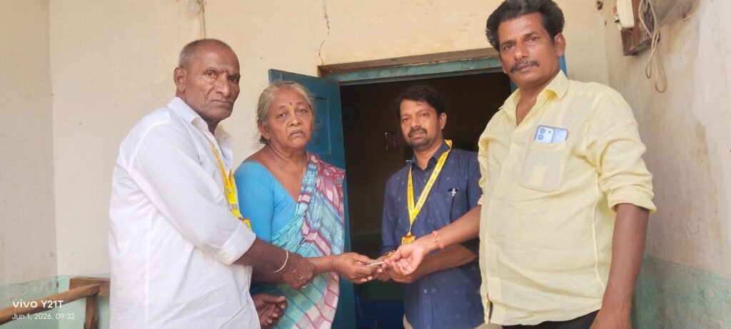 ఎన్టీఆర్ భరోసా పెన్షన్ నిరుపేదలకు కొండంత అండ-పల్లెమల్లు వెంకట కృష్ణారెడ్డి 